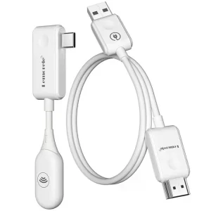 Lemorele P10 Transmisor de Video Inalámbrico Simple Desde USB-C a HDMI