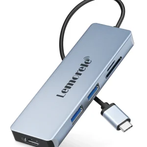 Lemorele TC18  Hub USB-C  5 en 1 Transforma tu Espacio de Trabajo