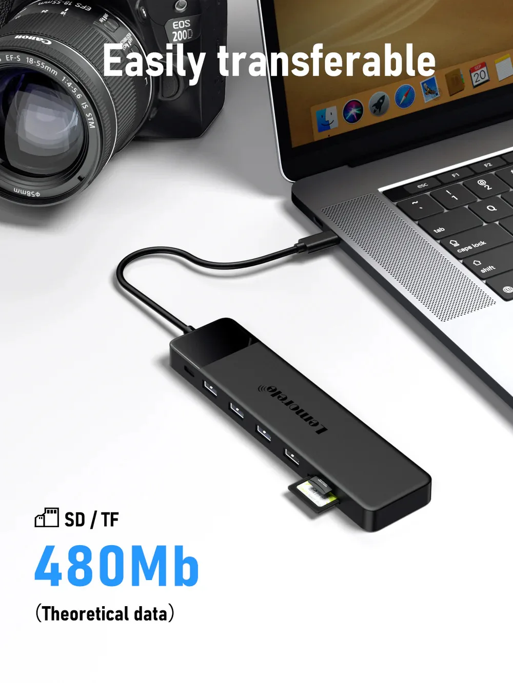Lemorele TC200 Estación Docking USB-C 13 en 1 - Imagen 10