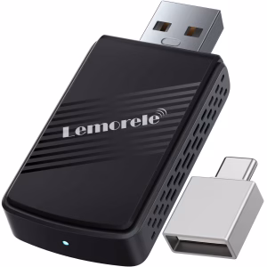 Lemorele Adaptador Inalámbrico Carplay