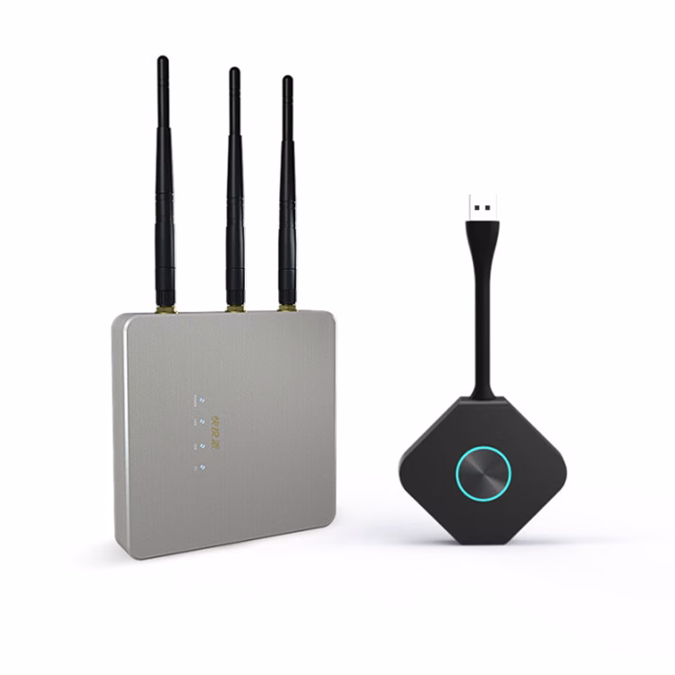 Lemorele K12U Sistema de Presentación Inalámbrico 4K